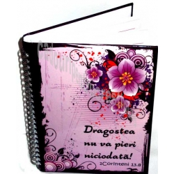 Agenda mesaj Dragostea nu va pieri niciodata! 